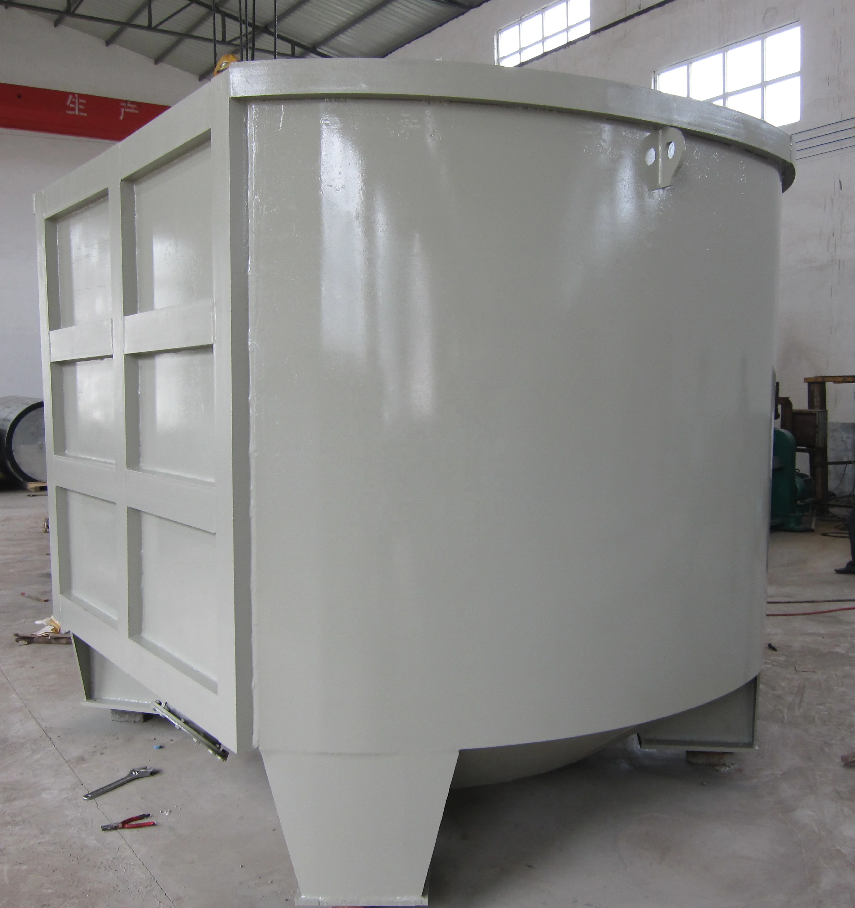 CE Cotton linter sugarcane and rice straw cellulose pulp making hydraulic pulper with stainless steel moto and screen plate