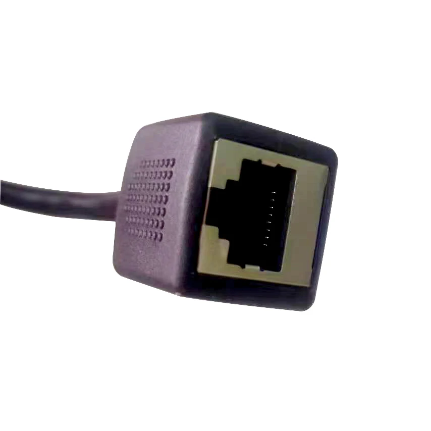 RJ11 male to RJ45 Female 4 core 28AWG Cable