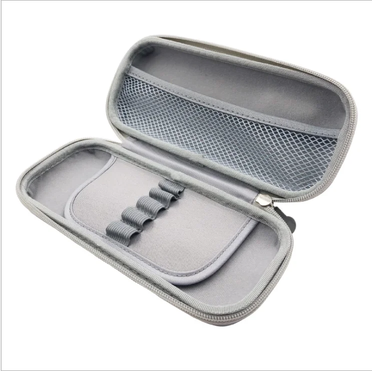 New Custom Portable Stationery Storage Box Square KIds Student PVC EVA Pencil Case