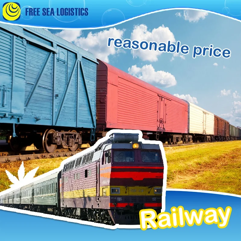 Best Price Train Ship Freight Forwarding Shipping Rates China To Europe Germany Netherlands by train