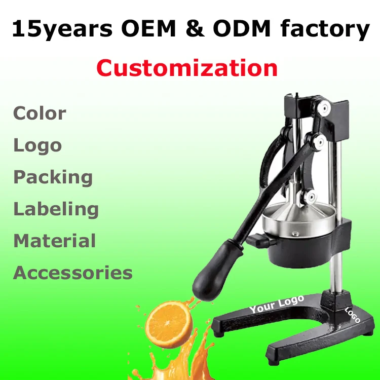 aluminium alloy manual fruit orange hand pressure juicer lemon squeezer juice