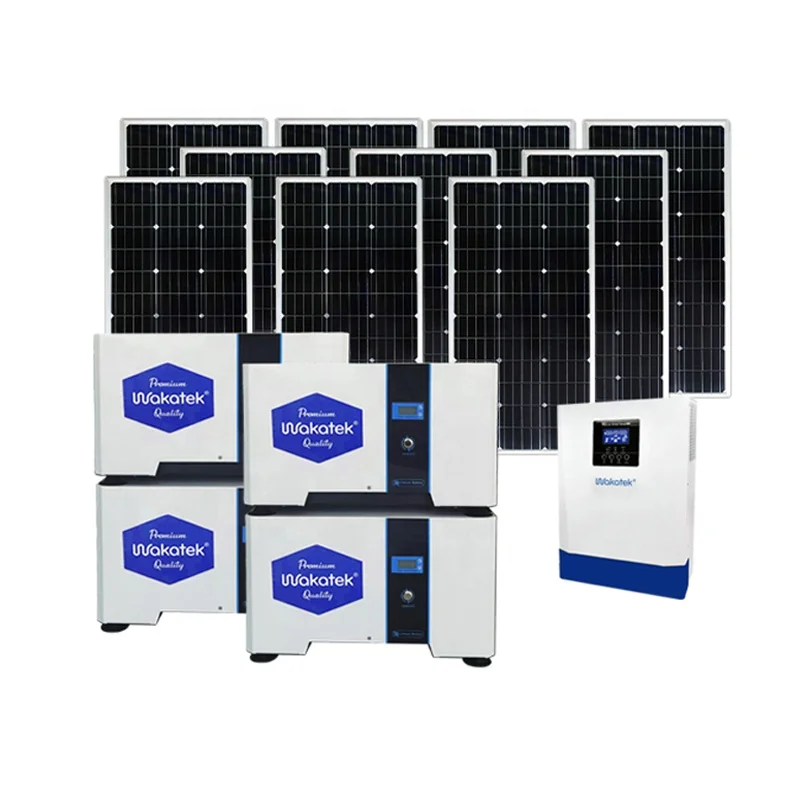 Гибридная автономная солнечная энергетическая система WAKATEK 10 кВт 20 5 литиевая