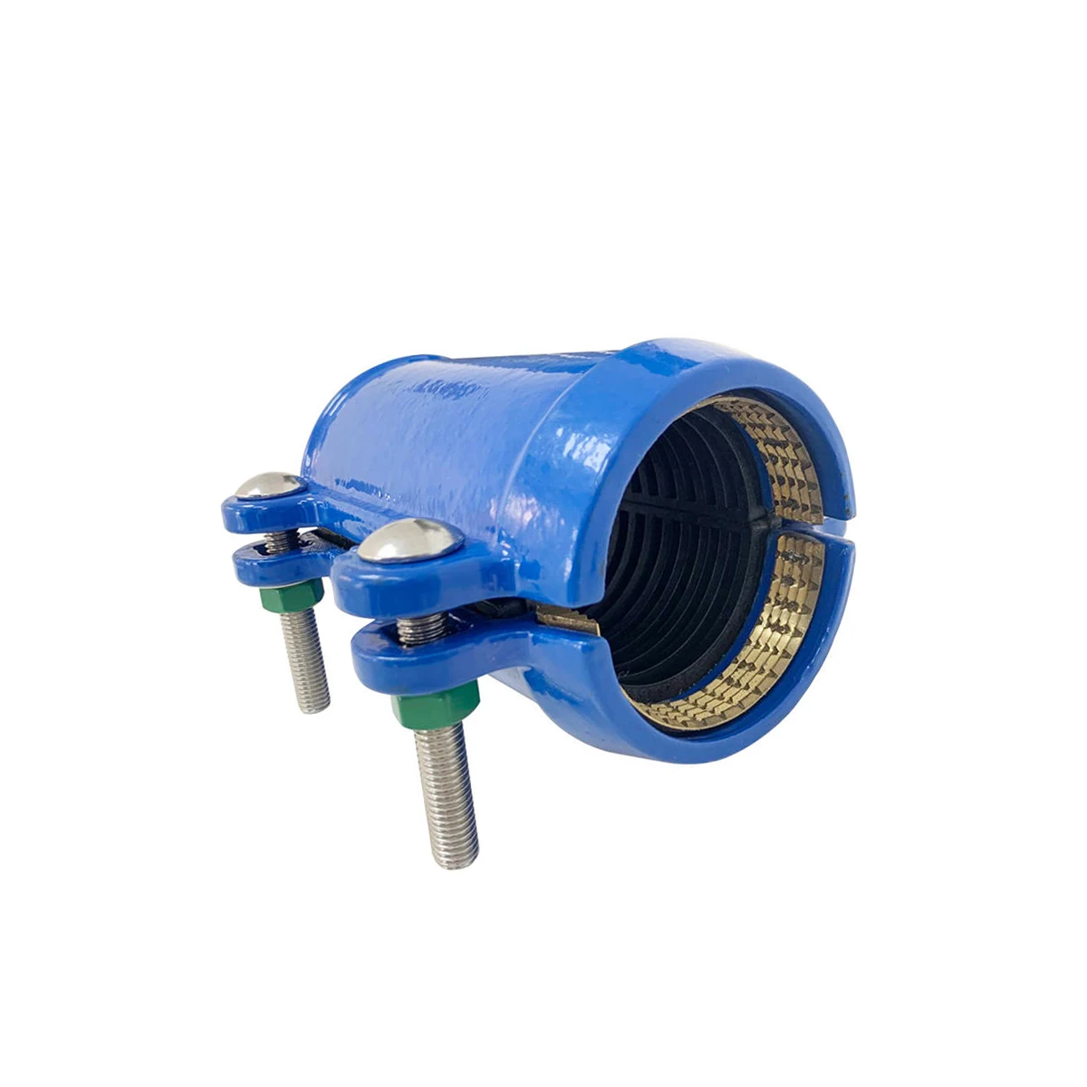 For Sale stainless steel joint socket joint is used to fix PVC PE connector for straight pipe repair clamp