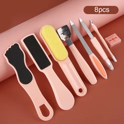 ST FUTURE Foot Files Set Foot Rasp Double-Sided Heel File Pedicure Callus Remover Stainless Steel Foot Grater for Dead Skin