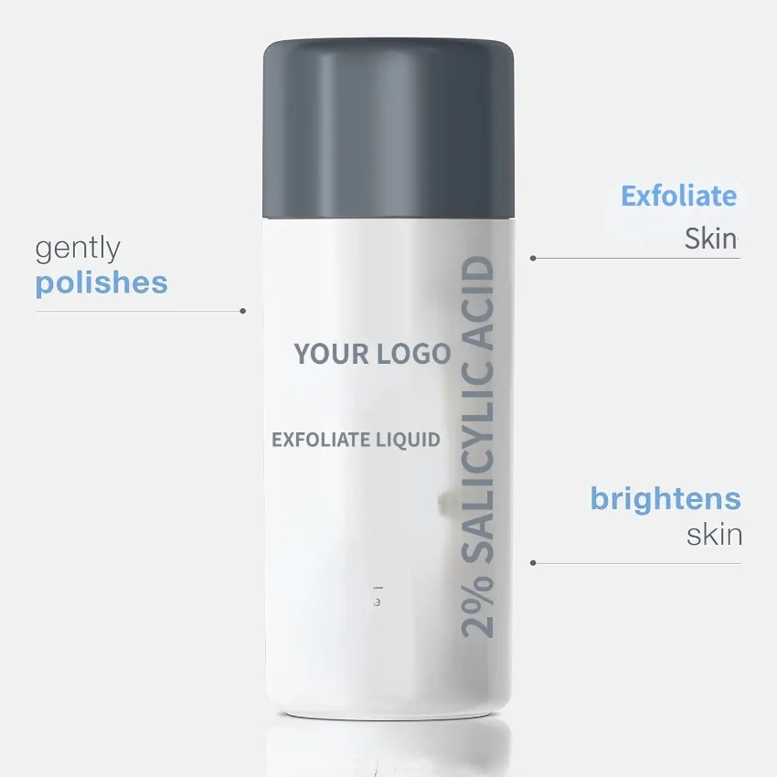 OEM Private Label 2% BHA Skin Care Serum Salicylic Acid Anti Ance Liquid Exfoliant Serum
