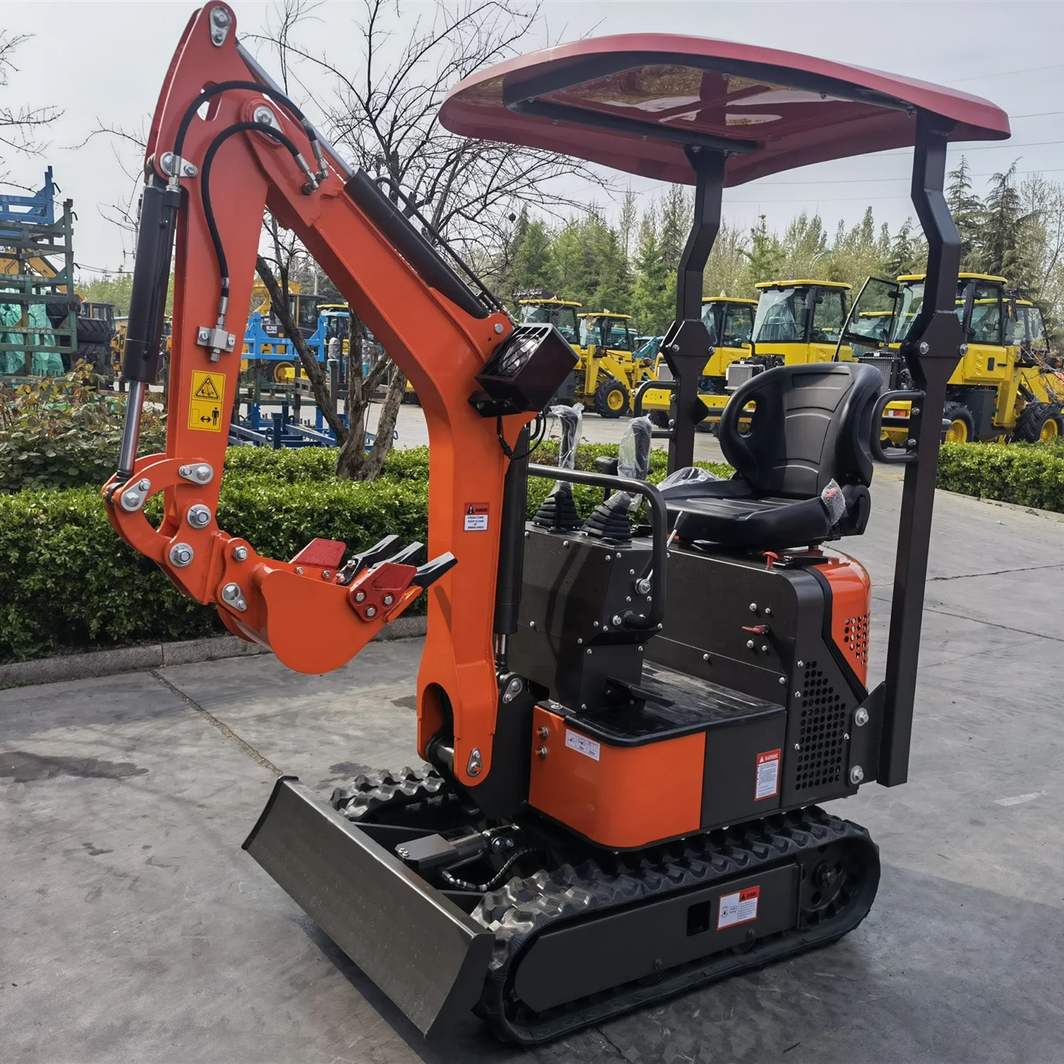 Китай известный bran Ucarry 1 2 тонн мини-экскаватор CTX8010