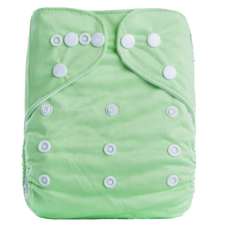 
Wholesale Cotton Microfiber Cheap Reusable Baby Diaper Cloth Washable Diaper 