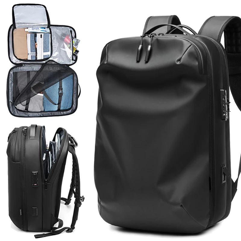Unisex Travel Anti-theft Business Computer College Backpacks Casual Hiking Outdoor Carry On Daypack with Lock for Women & Men