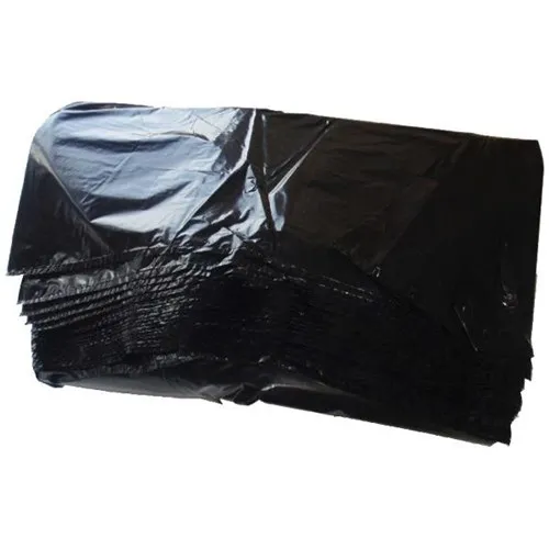 Black Garbage Bags 24 x 22 Inch  Regular Kitchen Garbage Bag for Waste Bin, Multipurpose Trash Bags for Home & Office