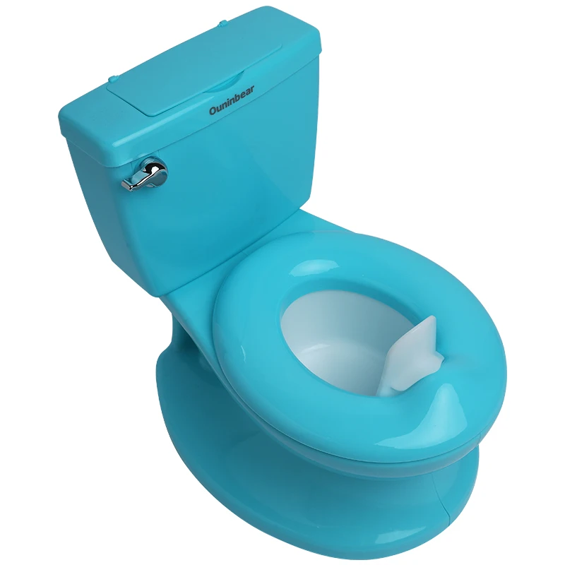 Pot Wc Pour Enfants Training Toilet Seat Solid Wc Baby Chair Plastic Kids Potty Pot Wholesale Children Plastic Toilet Set 1.38kg