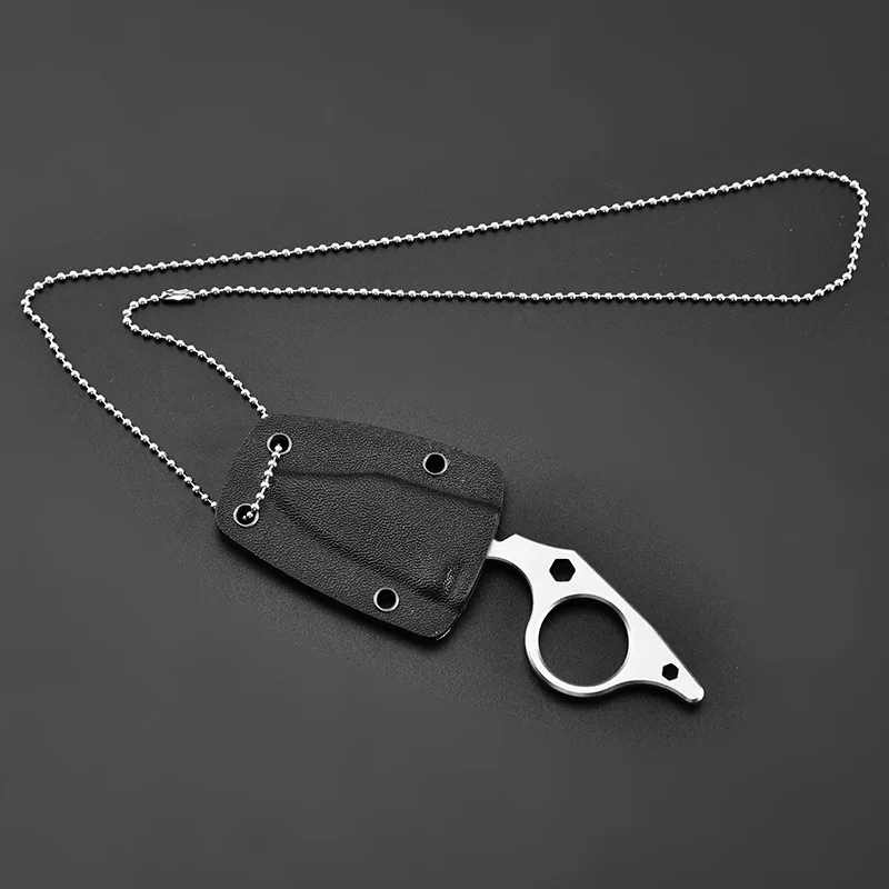 Многоцелевой нож из нержавеющей стали 440 с острым фиксированным лезвием для самообороны кемпинга выживания на природе