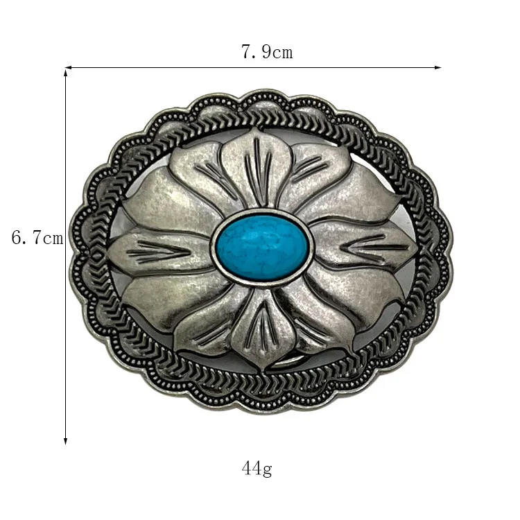 Wholesale Onyx Stone Men Belt Buckles Various Styles Cowboy Conchos Buckles for Belts