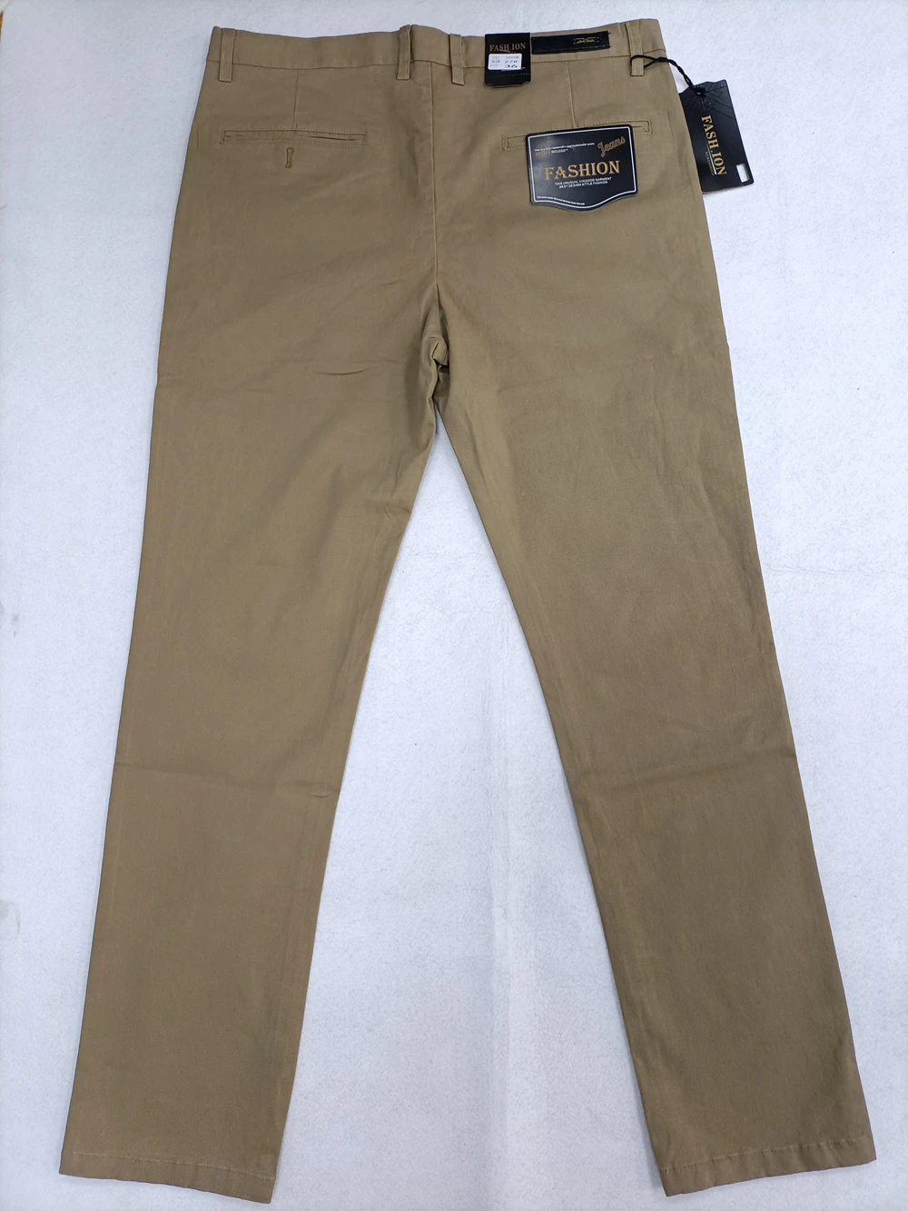 100% cotton khaki chino pants for men casual slim fit stretch straight cotton chino pants men