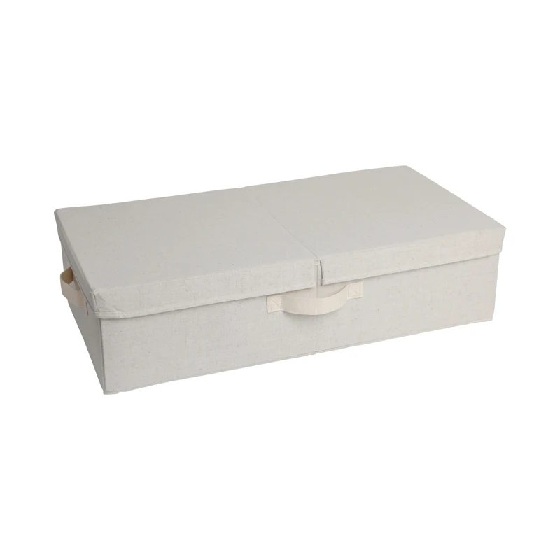 Eisho новейший функциональный экологически чистый складной ящик для хранения с крышкой пылезащитный органайзер для одежды