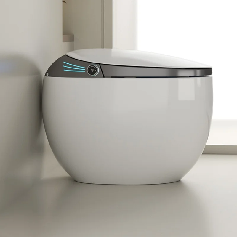 Smart Household All-In-One Voice Control Floor Mounted Foam Egg-Shaped Automatic Fully-Automatic Sterilization Instant Elongated