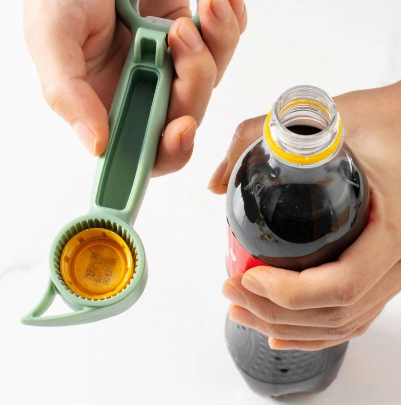 Hot Sales Multifunction Cartoon Rabbit Kitchen Tool Stainless Metal Bottle Opener for  Beverages Jars for Home Use