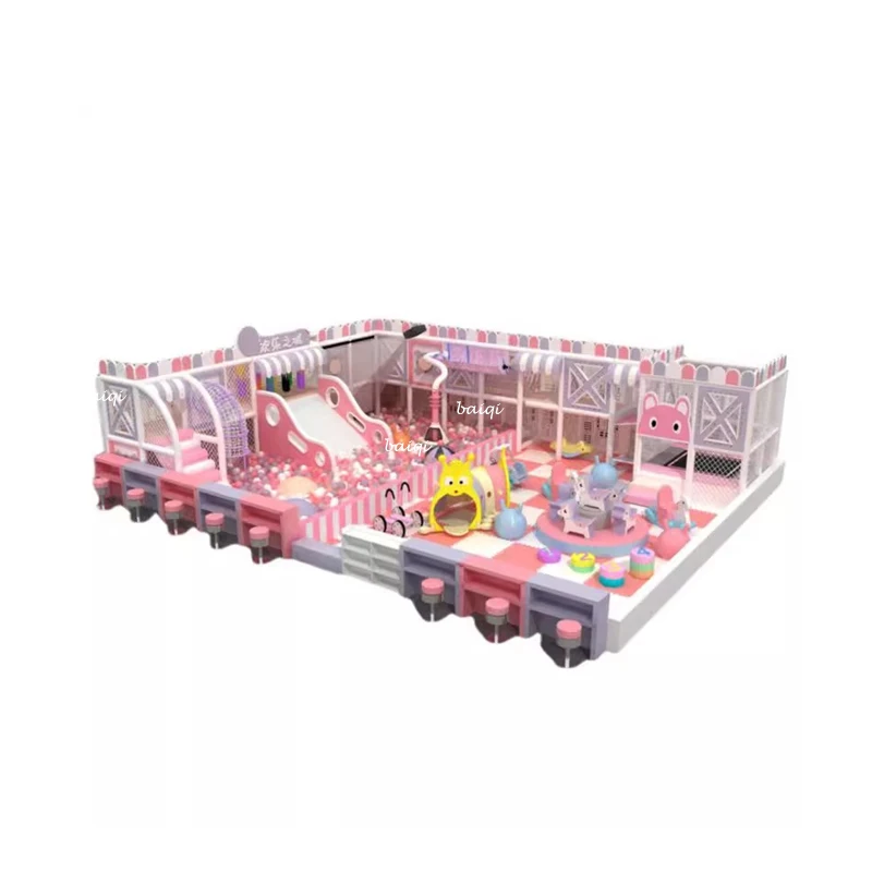 Custom Commercial Amusement Park Children Playground Soft Play Kids Indoor Playground entertainment equipment for sale
