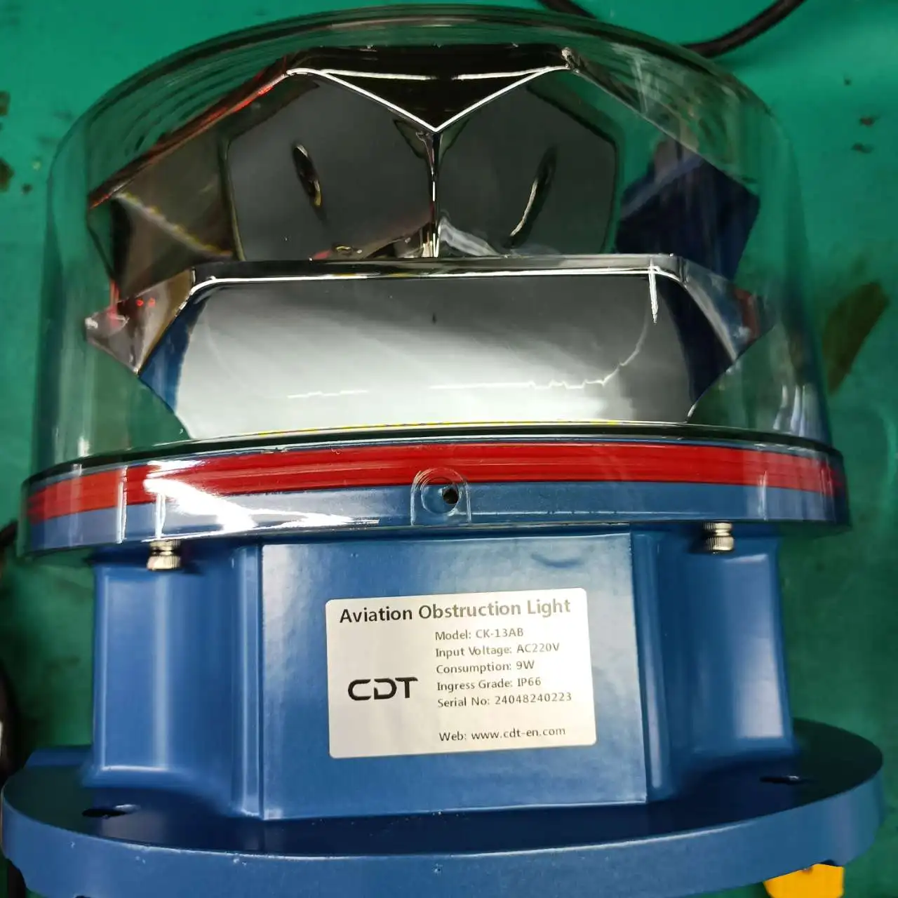 External controller optional BMS ,relay alarm,monitoring,UPS power supply medium intensity dual aircraft warning obstacle light