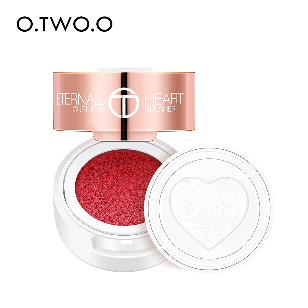 Shopee Lazada Amazon Supplier Long Lasting Eternal Heart Air Cushion Blusher Cosmetics Beauty Makeup
