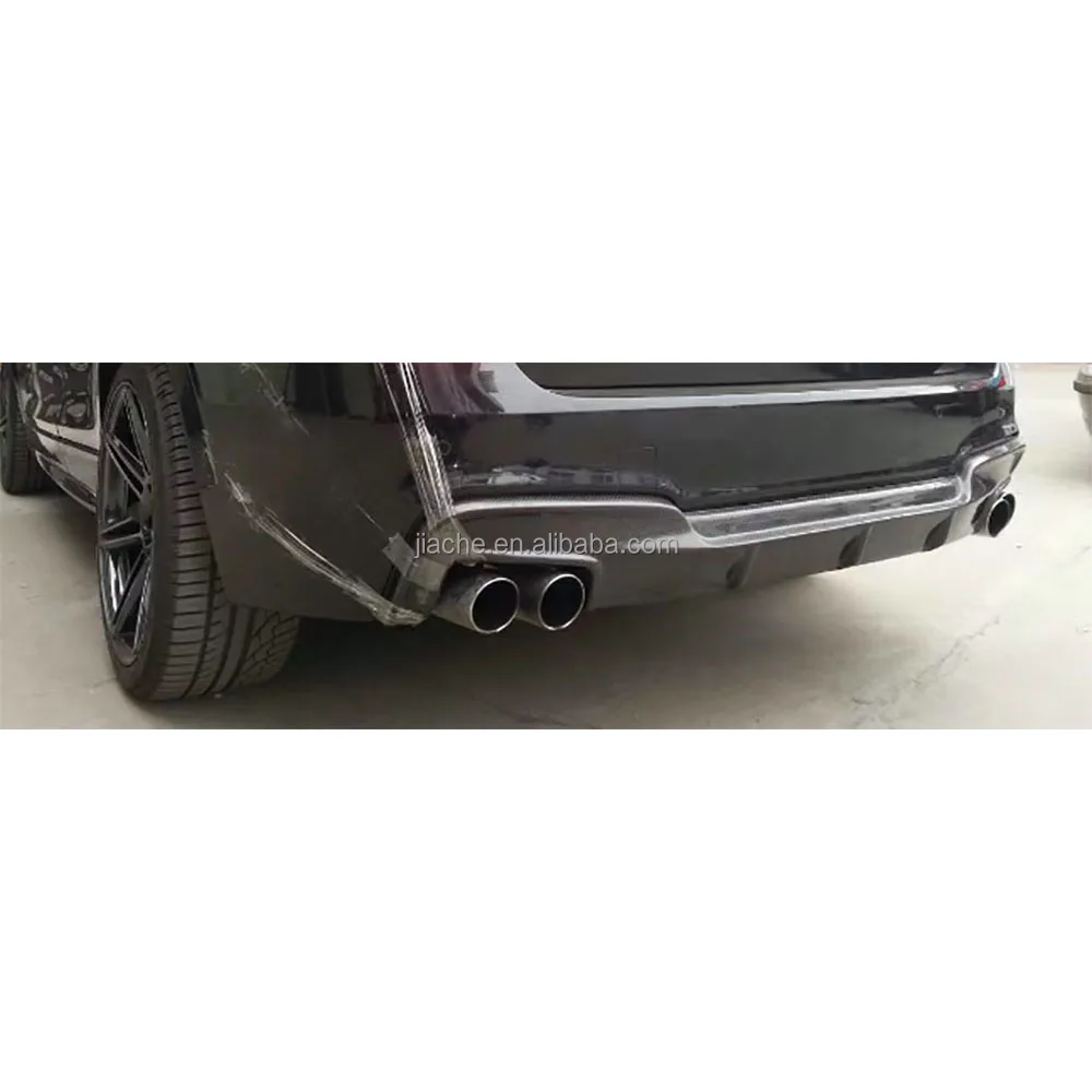 Carbon Fiber Car Diffuser Rear Lip Bumper Protector for BMW X3 F25 M Sport 2014-2017 Rear Bumper Lip Spoiler Car Styling FRP