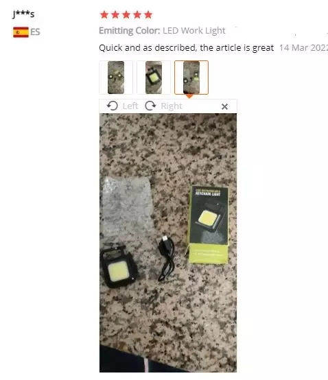 Outdoor Camping Powerful MINI Pocket Support Type-C Rechargeable Lightweight Highlight Light