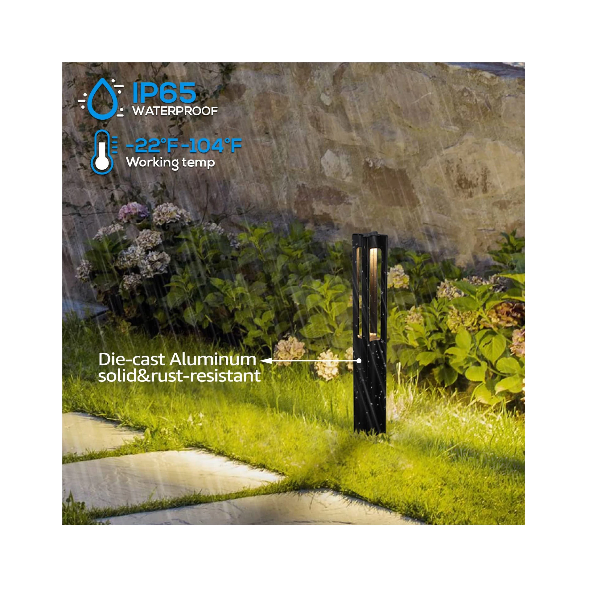 ETL LED garden light