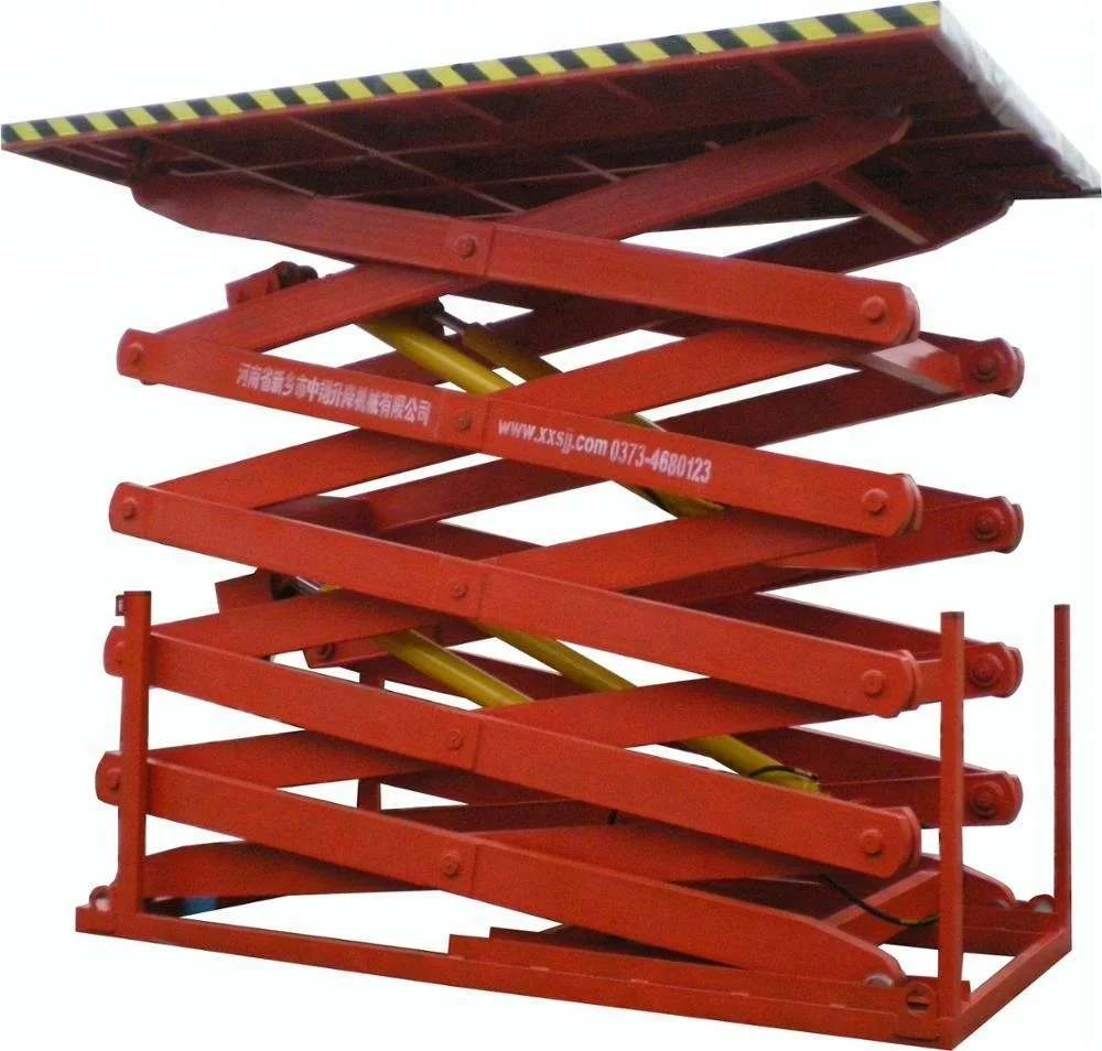Scissor Lifter Electr Elevator Goods Ladder