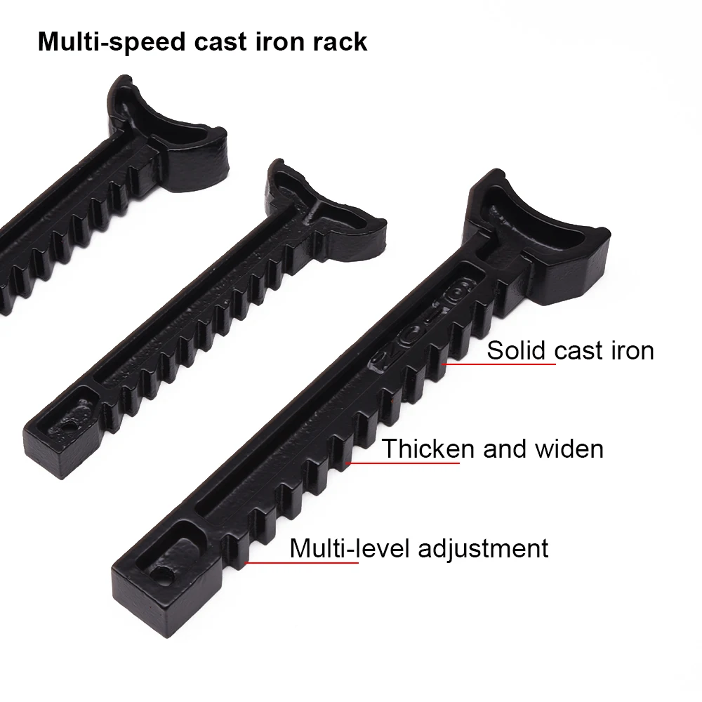 Твердая грузоподъемность 2 тонны регулируемая высота Автомобильный домкрат подставка безопасные инструменты автомобильный