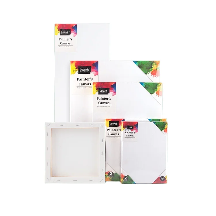 wholesale Canvas for art paint  blank wood painting art cotton canvas frame