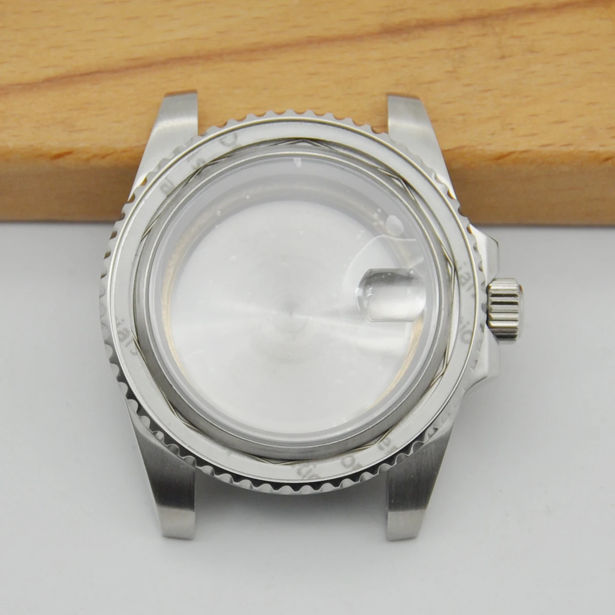 40mm Stainless Steel Sapphire Glass SUB Fit ETA 2836 Miyota 82 Series NH35 NH35A NH36 Movement Watch Case Part