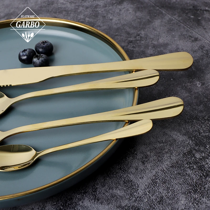 Gold Plated Stainless Steel Espresso Spoons Mini Teaspoons Set for Coffee Sugar Dessert Cake Ice Cream Soup Cappuccino 14cm