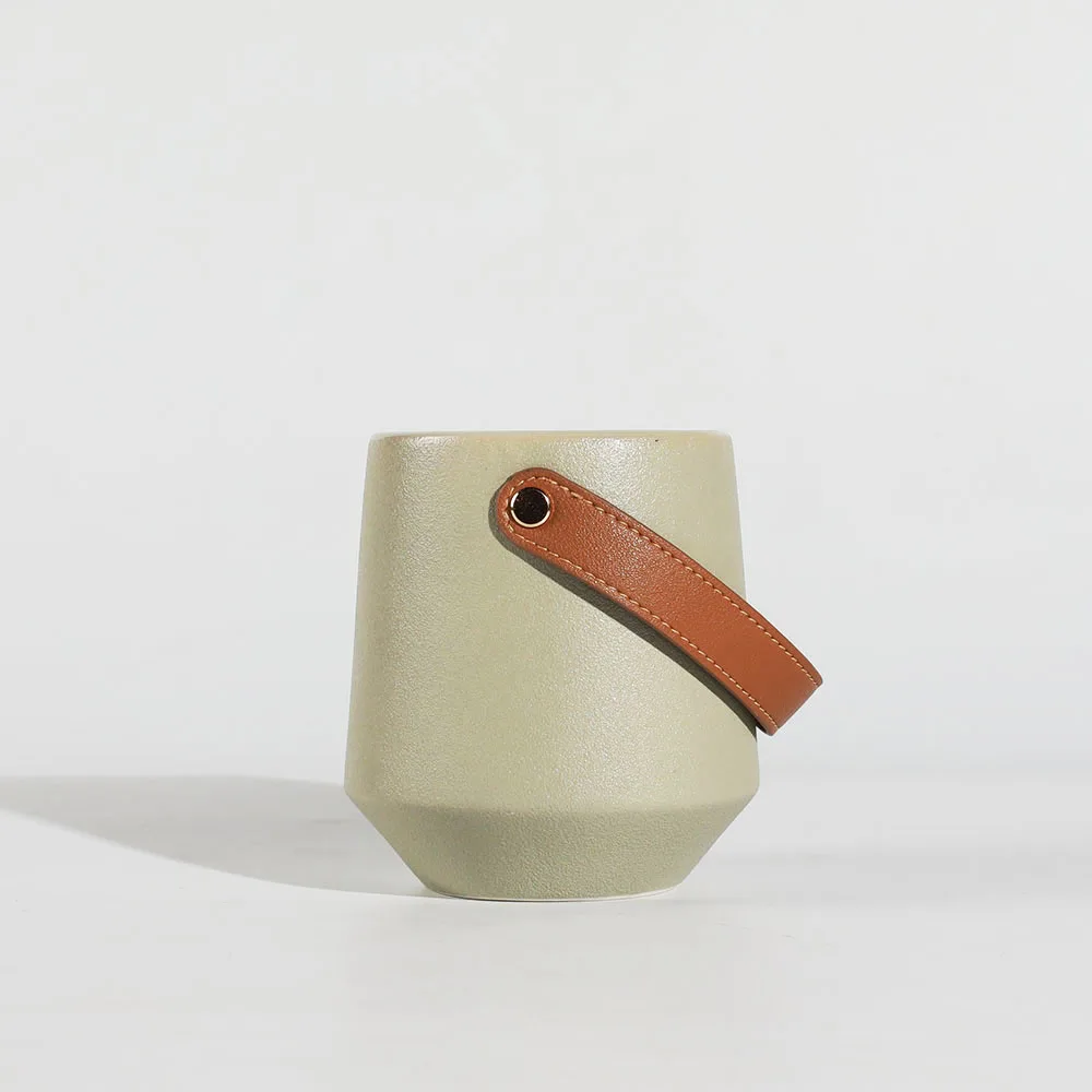 Manufacturer Supplier Ceramic Jar Aromatic Candles Soy Scented Candle Supplies