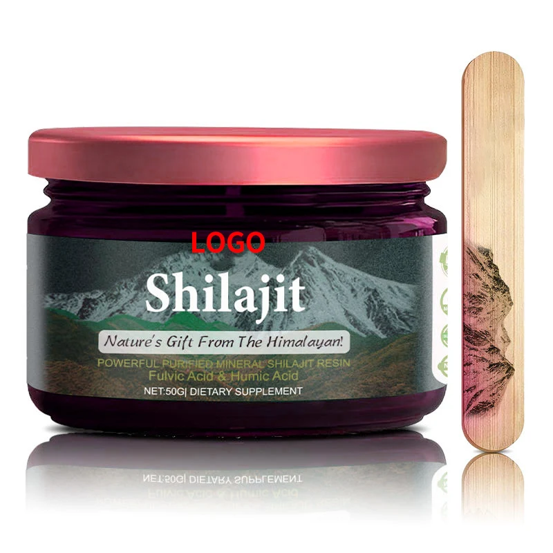 Shilajit Resin with Fulvic Acid Trace Minerals Original Siberian Pure Shilajit   Humic Acid Supplement Support Metabo