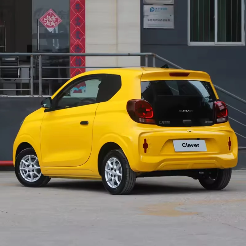 In stock sale Roewe Clever 3 door 4 seater 2wd high speed mini ev car 4 wheel electric car adult