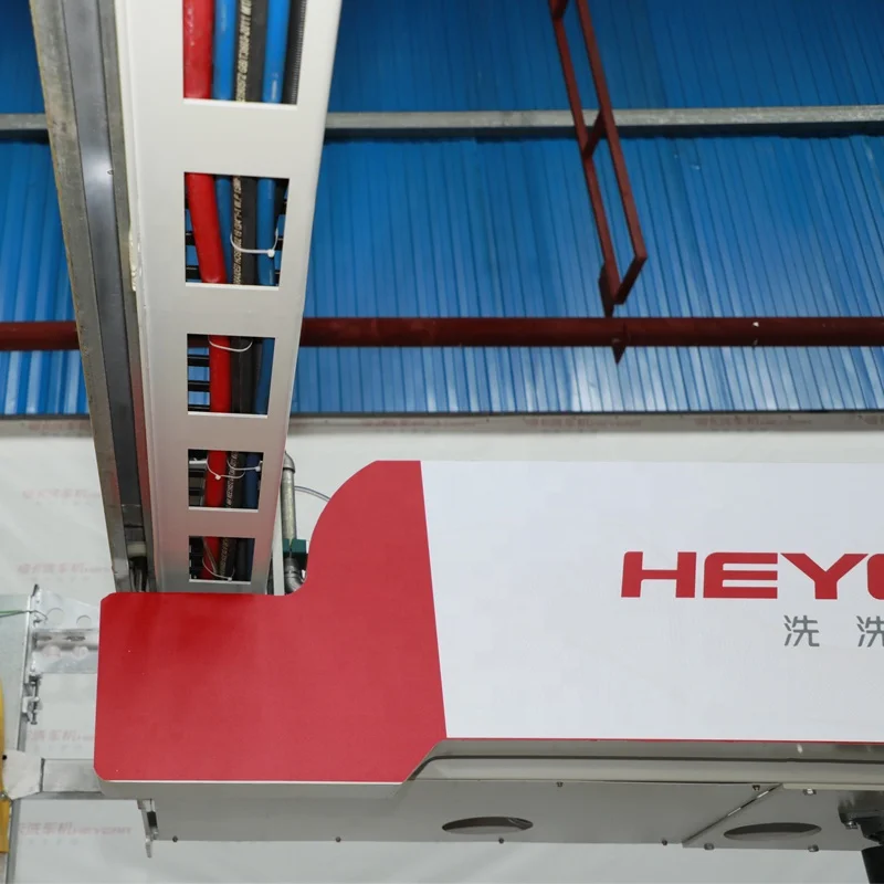 car wash machine automatic tunnel touchless 2023 Single Arm Automatic touchless mobile car wash machine High pressure wash equip