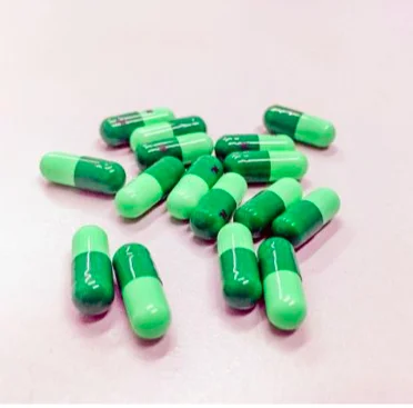 
Halal Certification Green Separated or Joint Empty Gelatin Capsule 