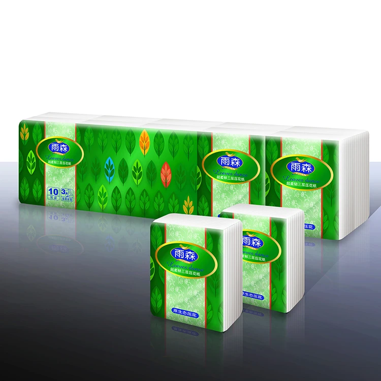 2 Ply Pocket Facial Tissues/ Tissues Pocket Packs/Soft Travel Pocket Tissue Packs