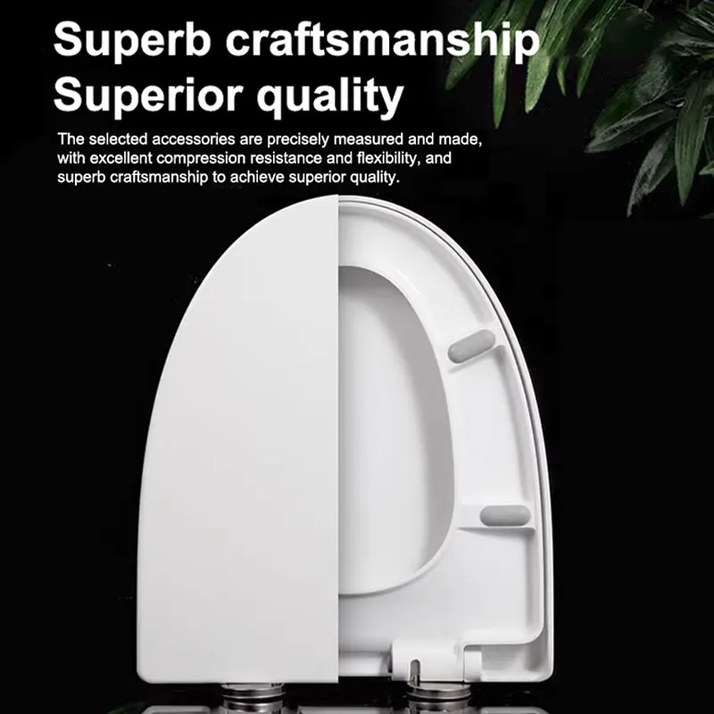 Modern Soft Closing Toilet Seat Cover Bathroom Easy Install Toilet Seat Modern Wc Toilet Seat Cover