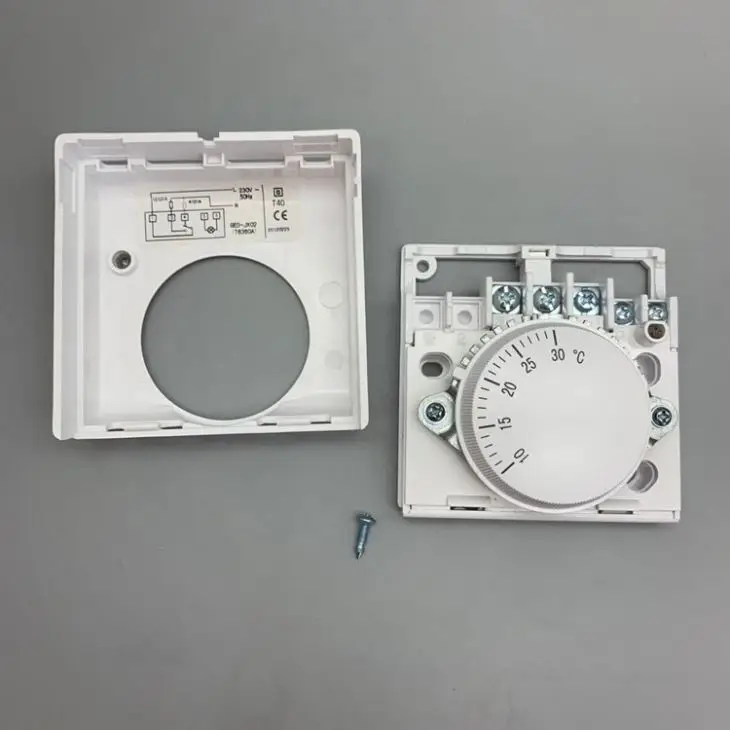 Professional 3A Water Radiant Heat Thermostat HVAC Systems With LCD Screen