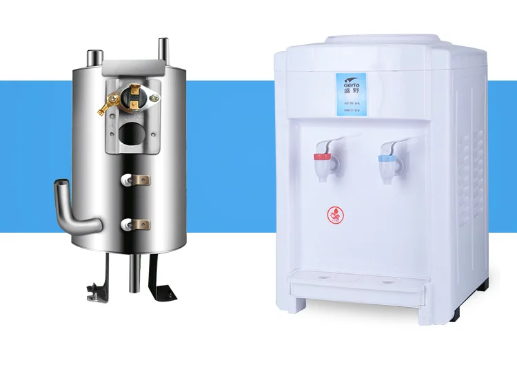 Myteck Desktop  Economic 5 Gallon Traditional Design Bottled Water Cold Hot Water Dispenser with Electrical Cooling Heating