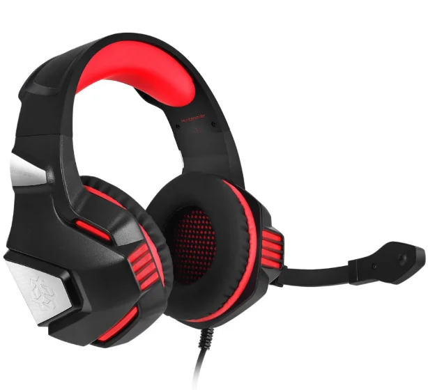 Hunter Spider V3 Deep Bass Game Headphone Stereo Surrounded Sound Over-Ear Gaming Headset with Led Light