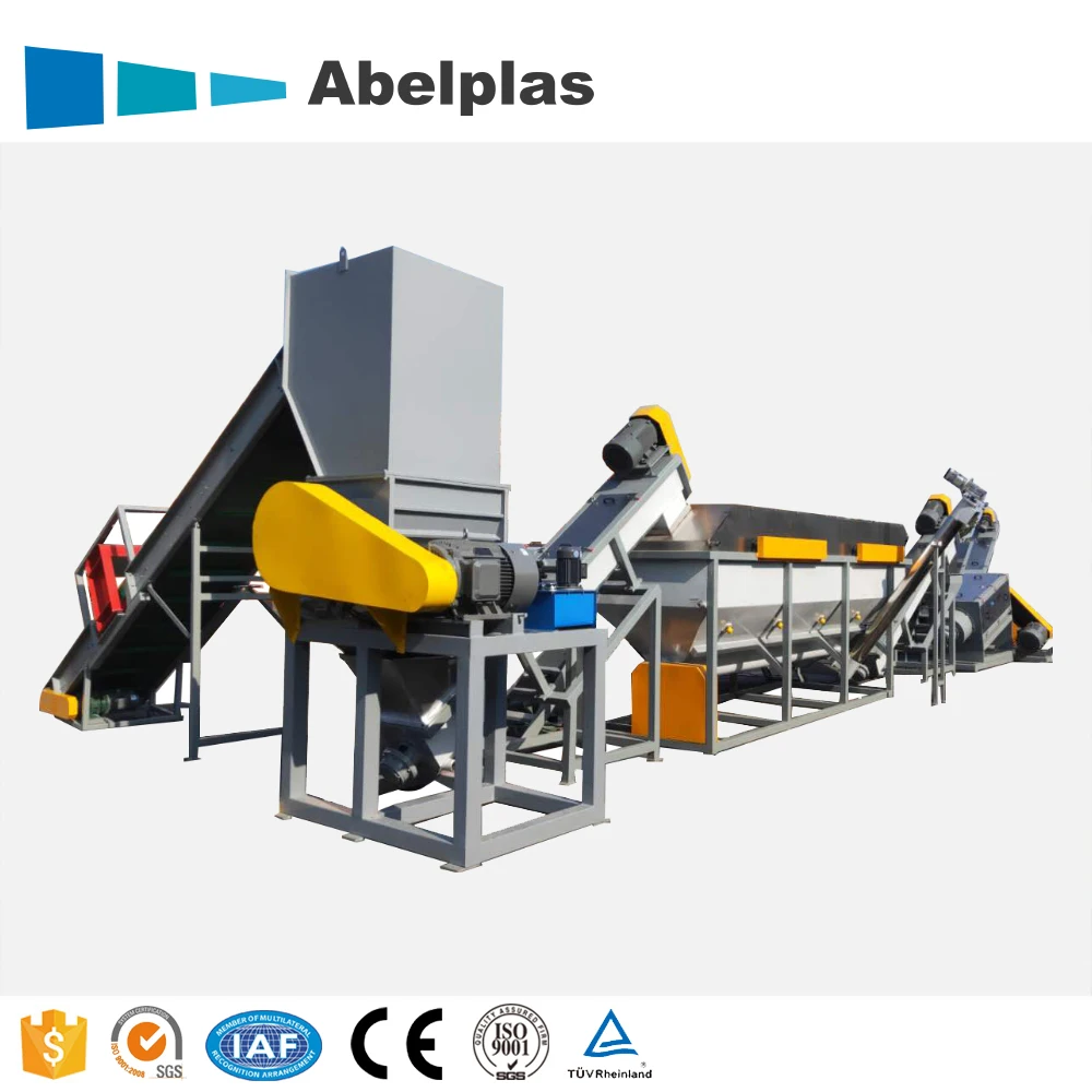 China recycled plastic bricks making machine automatic feeder plastic pelletizing machine