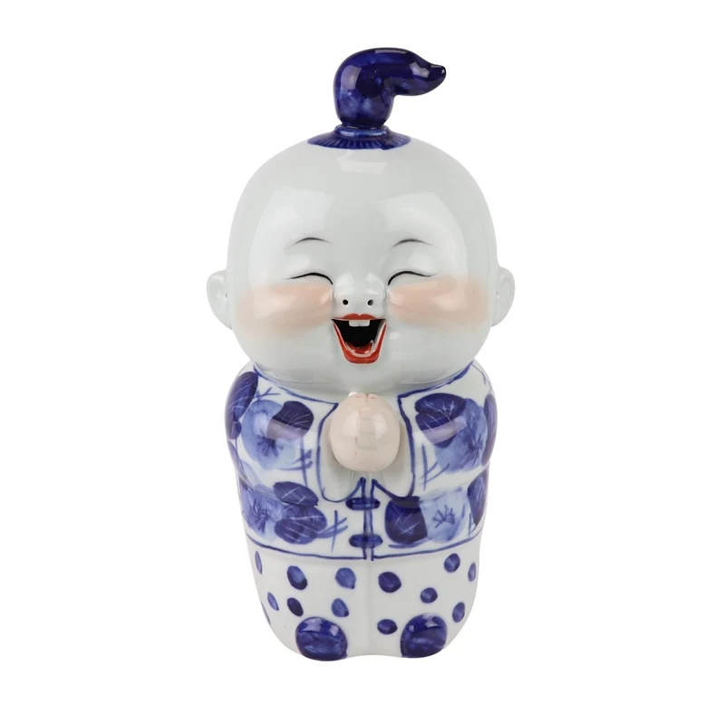 Jingdezhen креативные домашние и свадебные подарки сине-белые китайские парные куклы