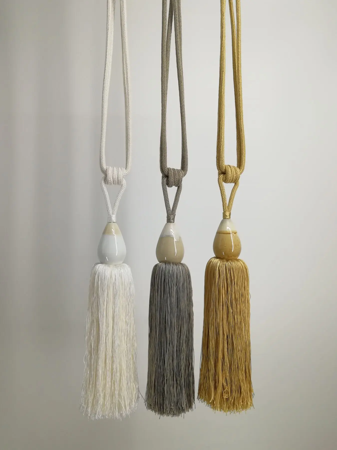Factory Direct Stylish Curtain Tassel Trim Edge Home Decoration Curtain Accessories