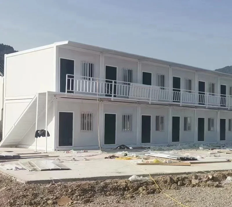 ULT-PD-9122  Steel structure packing and folding container house Prefab house Detachable simple container house for construction