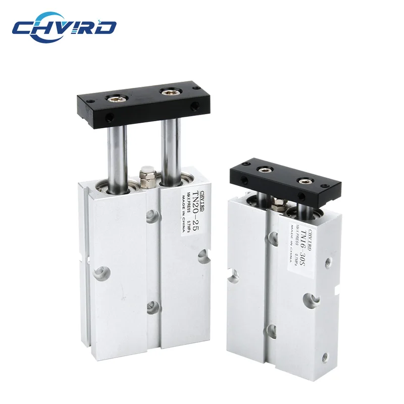 China factory price of  TN /TDA Series double rod pneumatic cylinder with magnetic