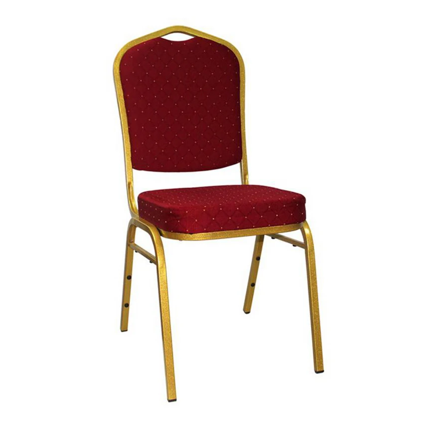 Factory price wholesale metal wedding chairs cheap hotel church chairs for sale
