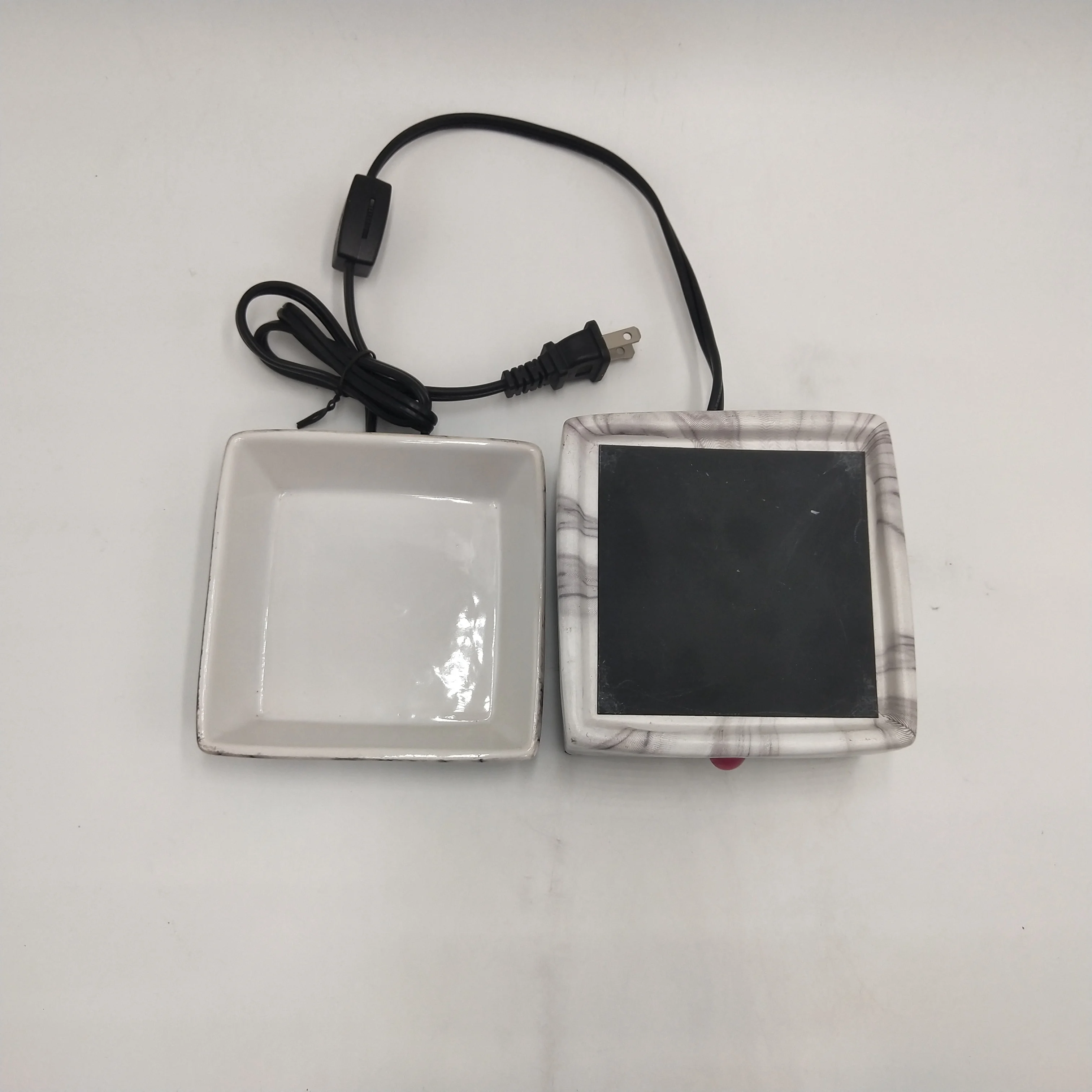 wholesale handmade China home tabletop decoration ceramic electric fragrance scented melts wax burner candle warmer