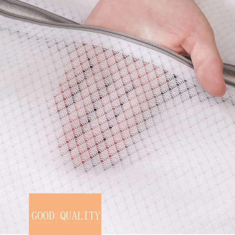 Custom Size Minimalist northern Europe style delicate fine mesh bags small laundry bag with zipper