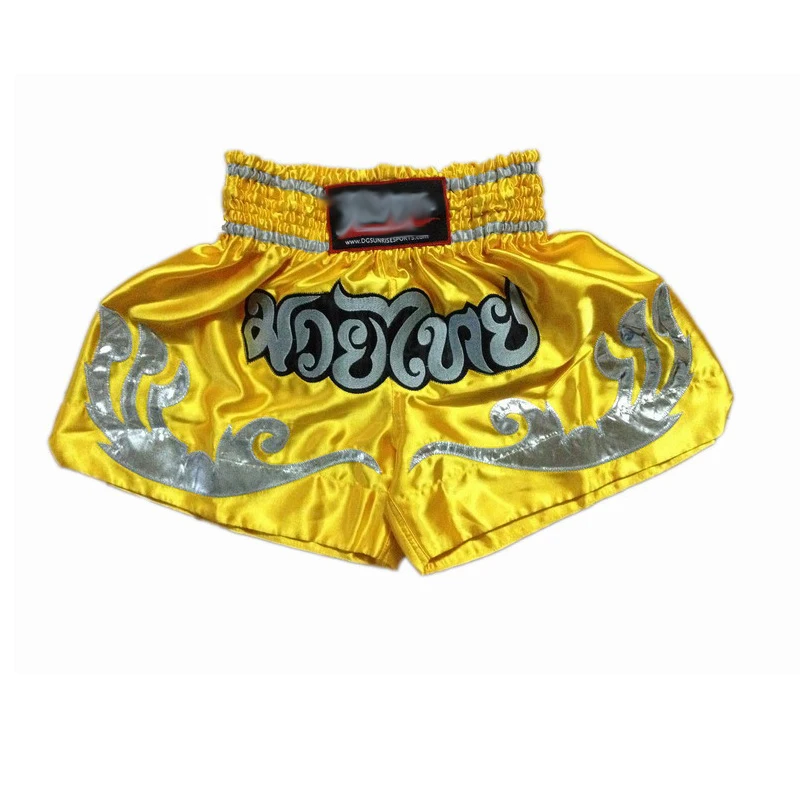 Новинка 2021 года, стильные детские боксерские шорты muay thai для девочек, оптовая продажа, сублимированные шорты для ММА с принтом